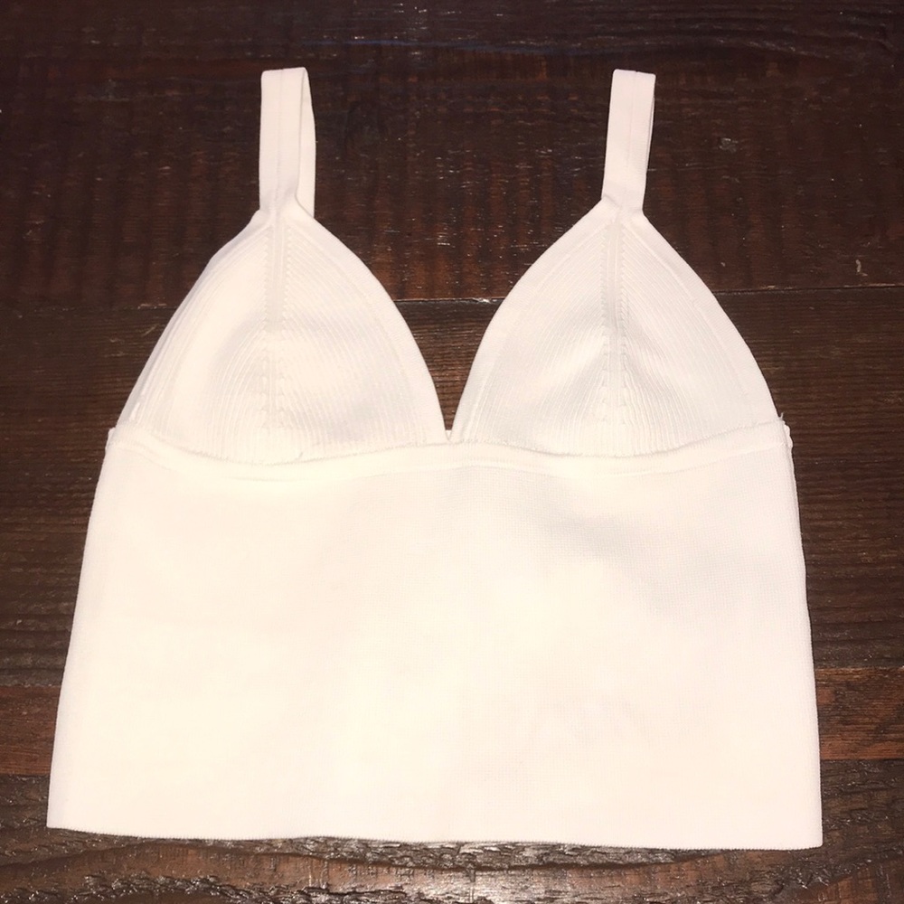 Zara ribbed tank top